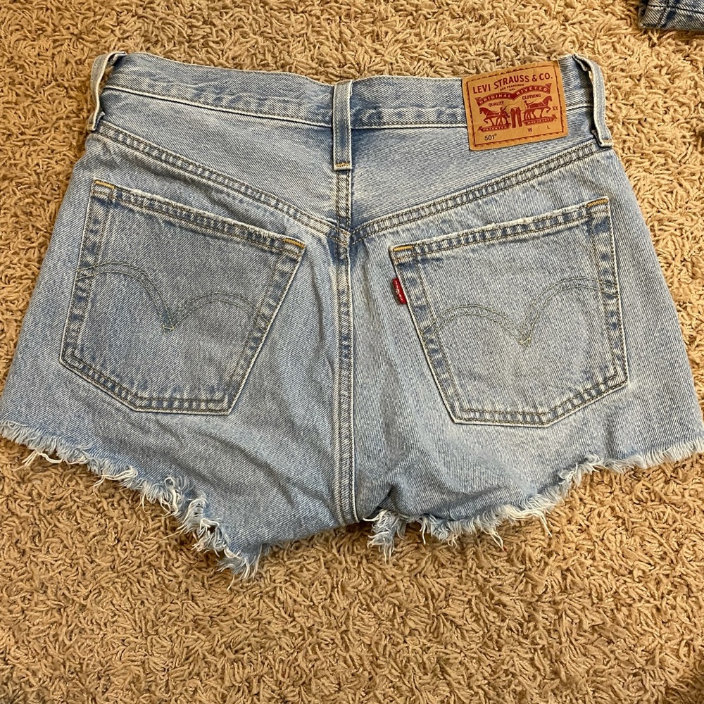 Levi jean shorts